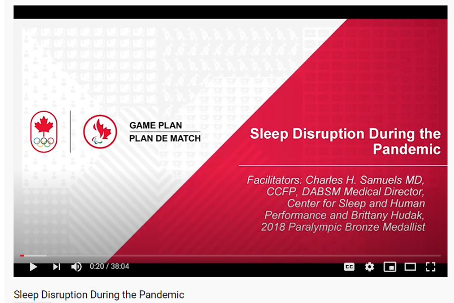Sleep Disruption During the Pandemic